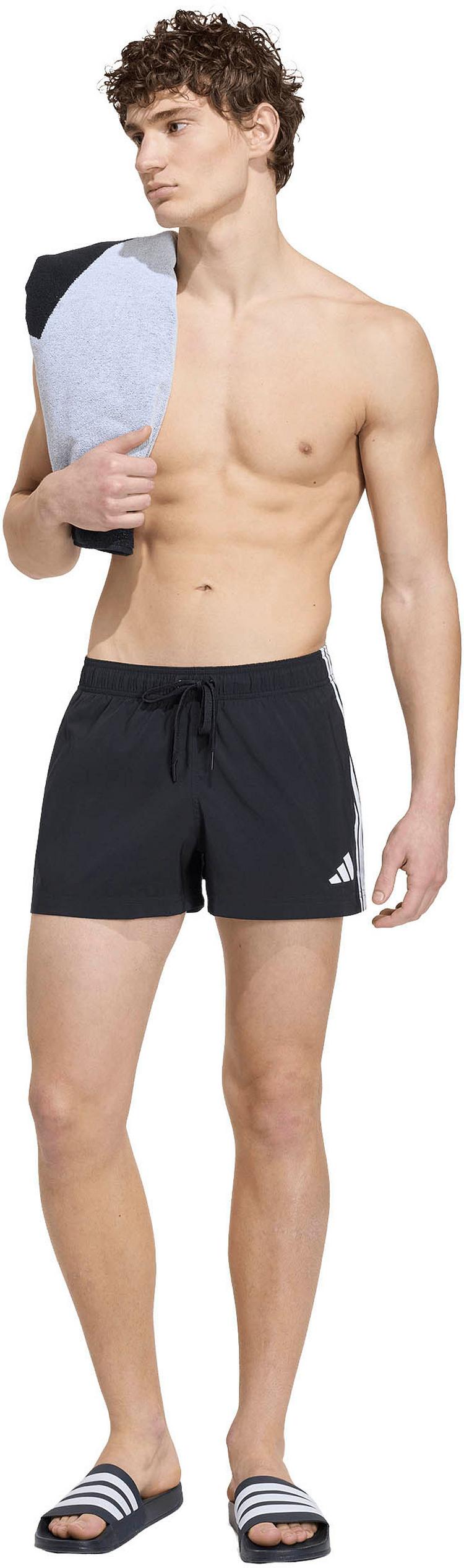 adidas adidas 3S Badehose Herren - black-white - 2 | SportScheck