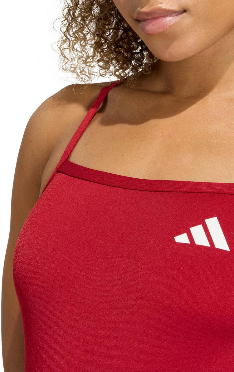 adidas adidas ESS THSTRP SUIT Schwimmanzug Damen - team power red - 3 | SportScheck