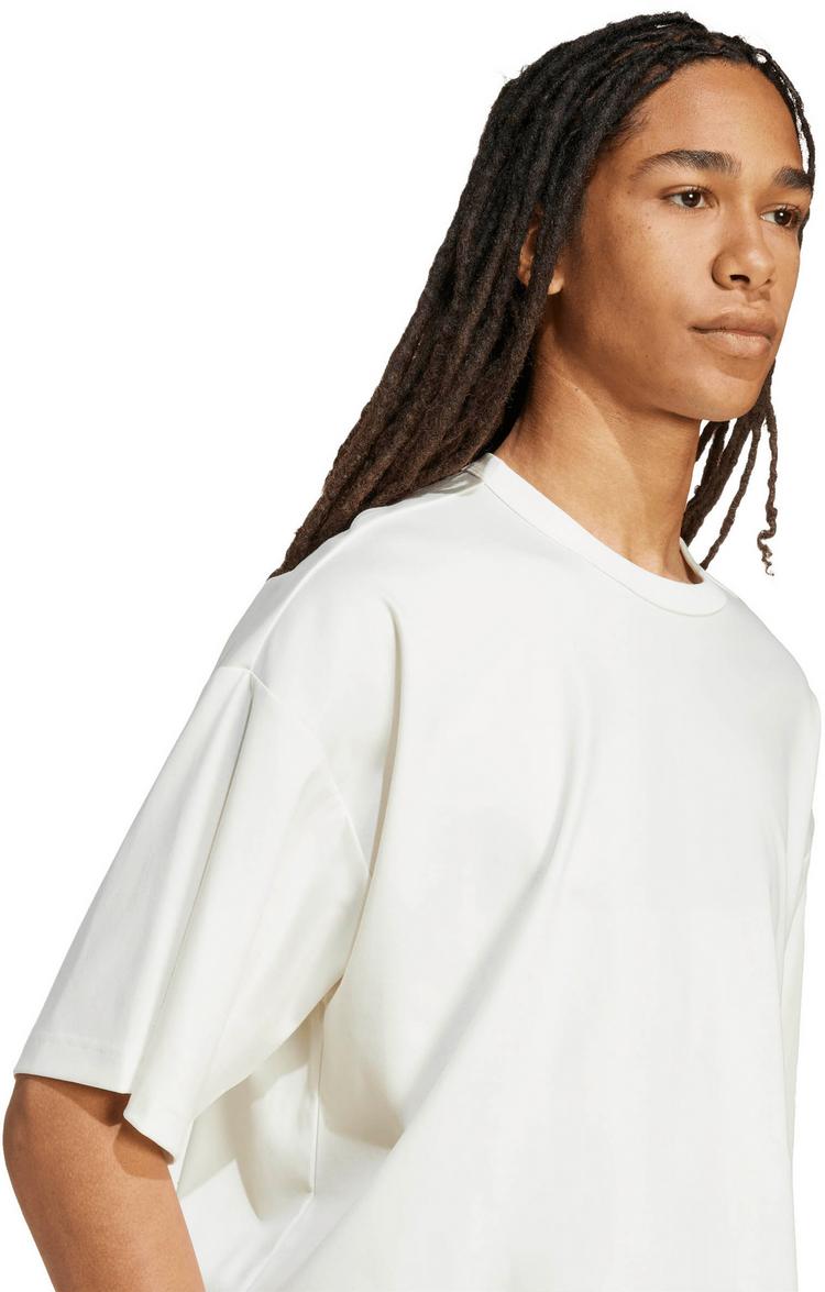adidas adidas Soft Lux T-Shirt Herren - offwhite - 4 | SportScheck
