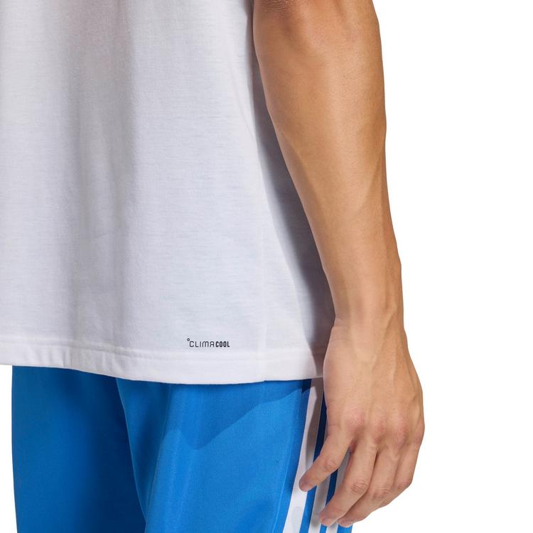 adidas adidas WE FR T Funktionsshirt Herren - white - 5 | SportScheck
