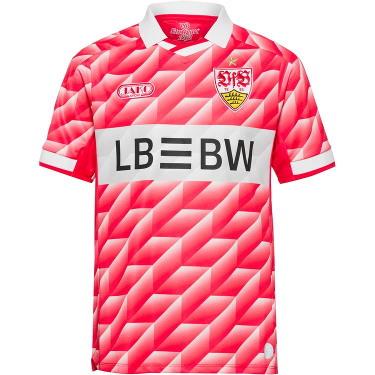 JAKO JAKO VfB Stuttgart 26-27 International Away Teamtrikot Kinder - rot-wei&szlig; - 0 | SportScheck