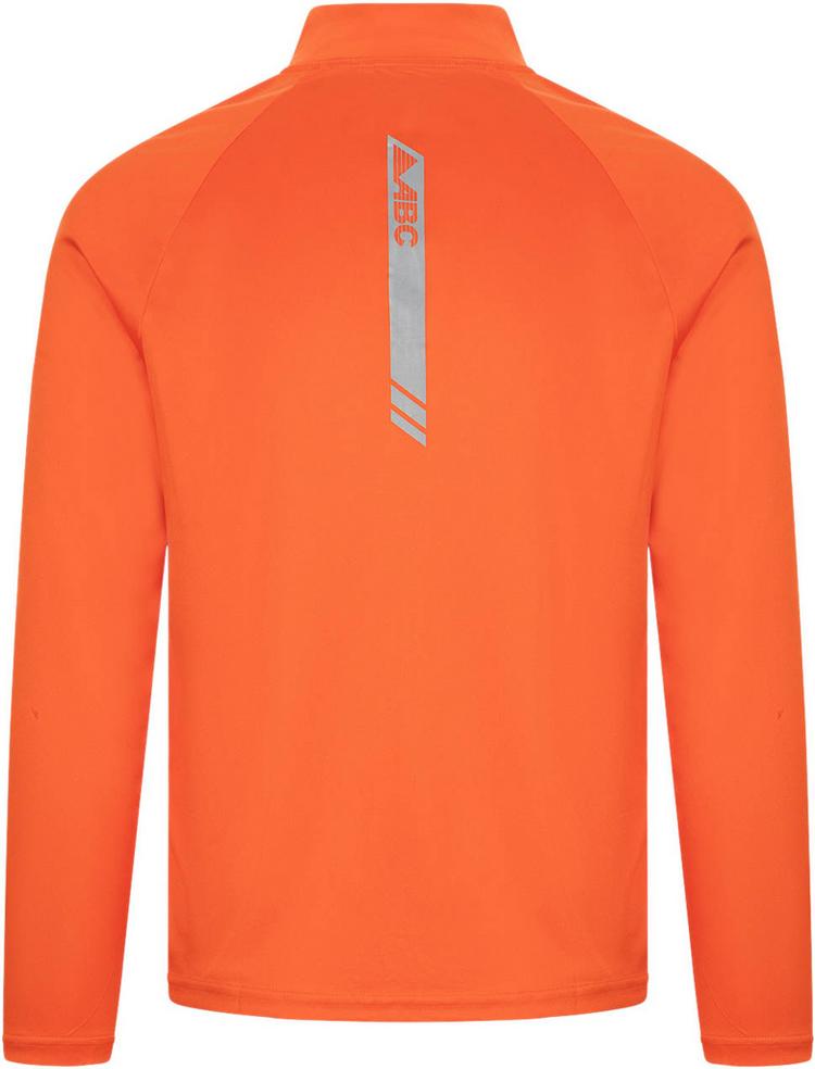 ABC ABC Trancktop Half Zip ABC Laufshirt Herren - flame - 0 | SportScheck