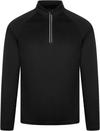 ABC Trancktop Half Zip ABC Laufshirt Herren - black