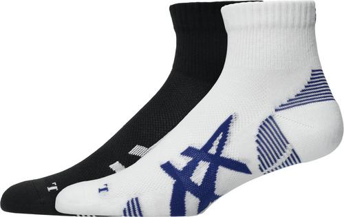 ASICS 2 PACK CUSHIONED RUN QUARTER SOCK Socken