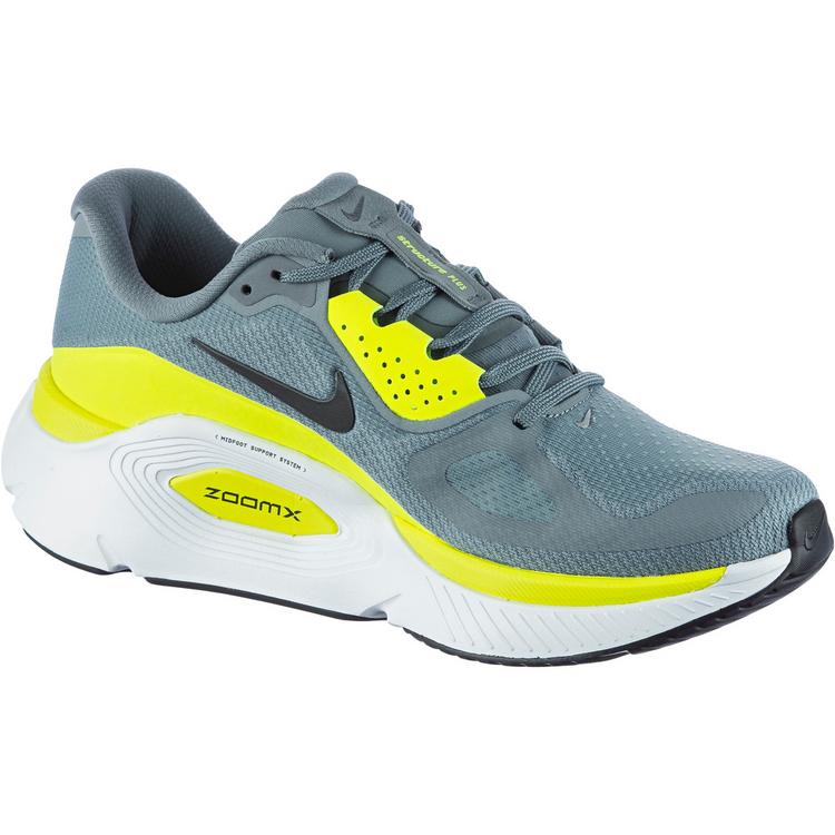 Nike Nike STRUCTURE PLUS Laufschuhe Herren - cool grey-black-lemon venom-white - 0 | SportScheck
