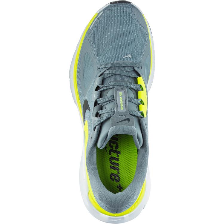 Nike Nike STRUCTURE PLUS Laufschuhe Herren - cool grey-black-lemon venom-white - 0 | SportScheck