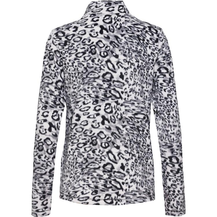 McKinley McKinley DORA II Fleeceshirt Damen - white-aop-black nigh - 0 | SportScheck