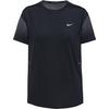 Nike SWIFT  FLSH TOP SS Funktionsshirt Damen - black-reflective silv-reflective si