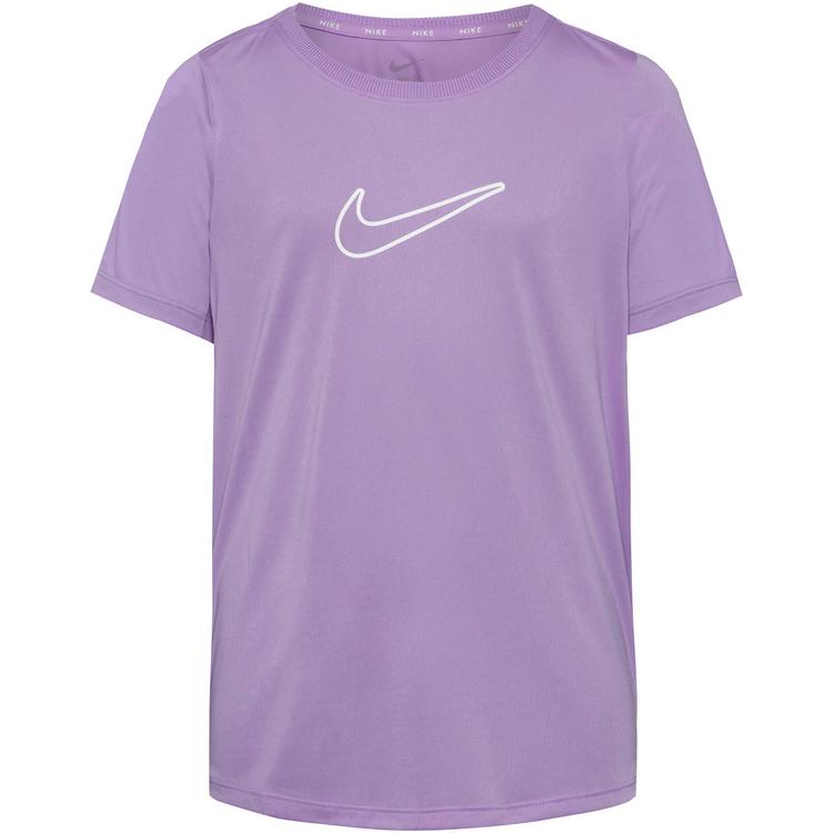 Nike Nike ONE Funktionsshirt M&auml;dchen - violet star-white - 0 | SportScheck