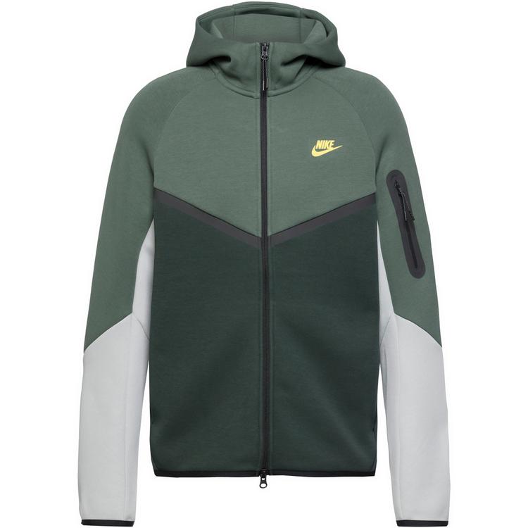 Nike Nike Tech Fleece Trainingsjacke Herren - camo green-black spruce-chrome yell - 0 | SportScheck