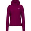 Nike SWIFT HOODED LS TOP Funktionsshirt Damen - true berry-reflective silv