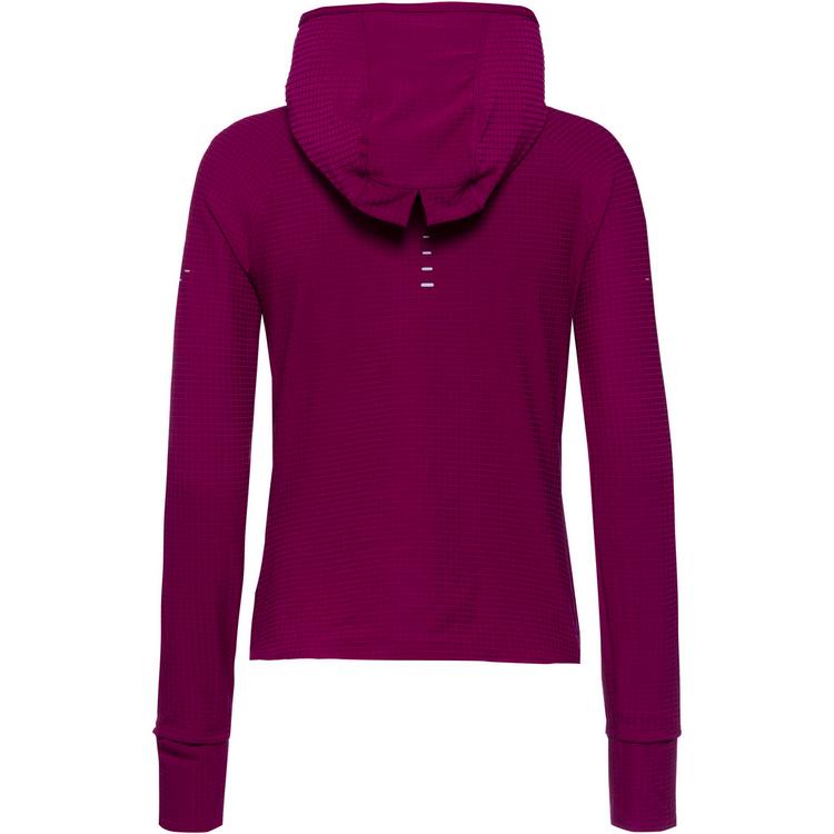 Nike Nike SWIFT HOODED LS TOP Funktionsshirt Damen - true berry-reflective silv - 0 | SportScheck