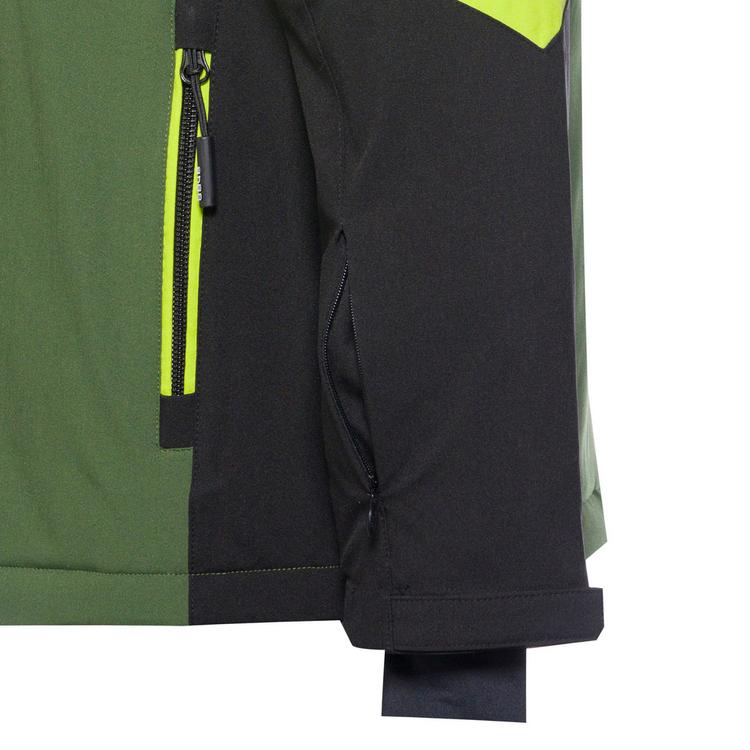 8848 Outdoor 8848 Outdoor ESSENTIAL PEAK Skijacke Jungen - cypress-lime punch-black - 0 | SportScheck