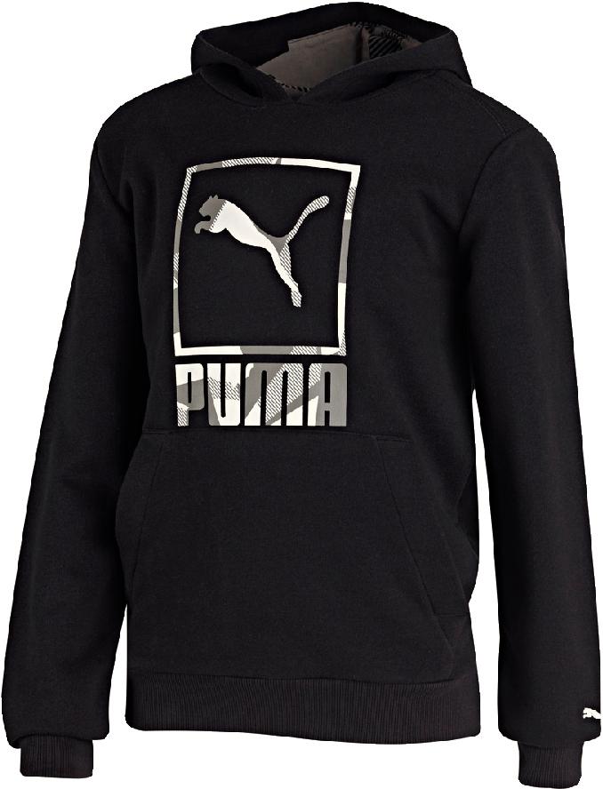 puma hoodie schwarz