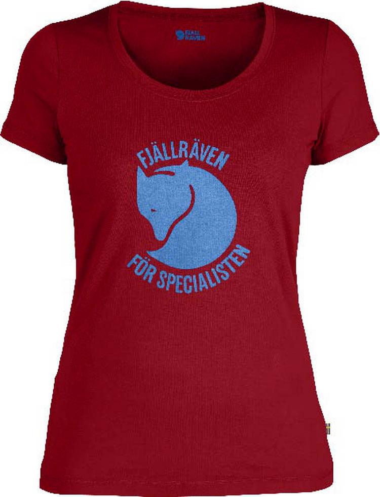 FJ&Auml;LLR&Auml;VEN FJ&Auml;LLR&Auml;VEN Specialisten T-Shirt Damen - rot - 0 | SportScheck