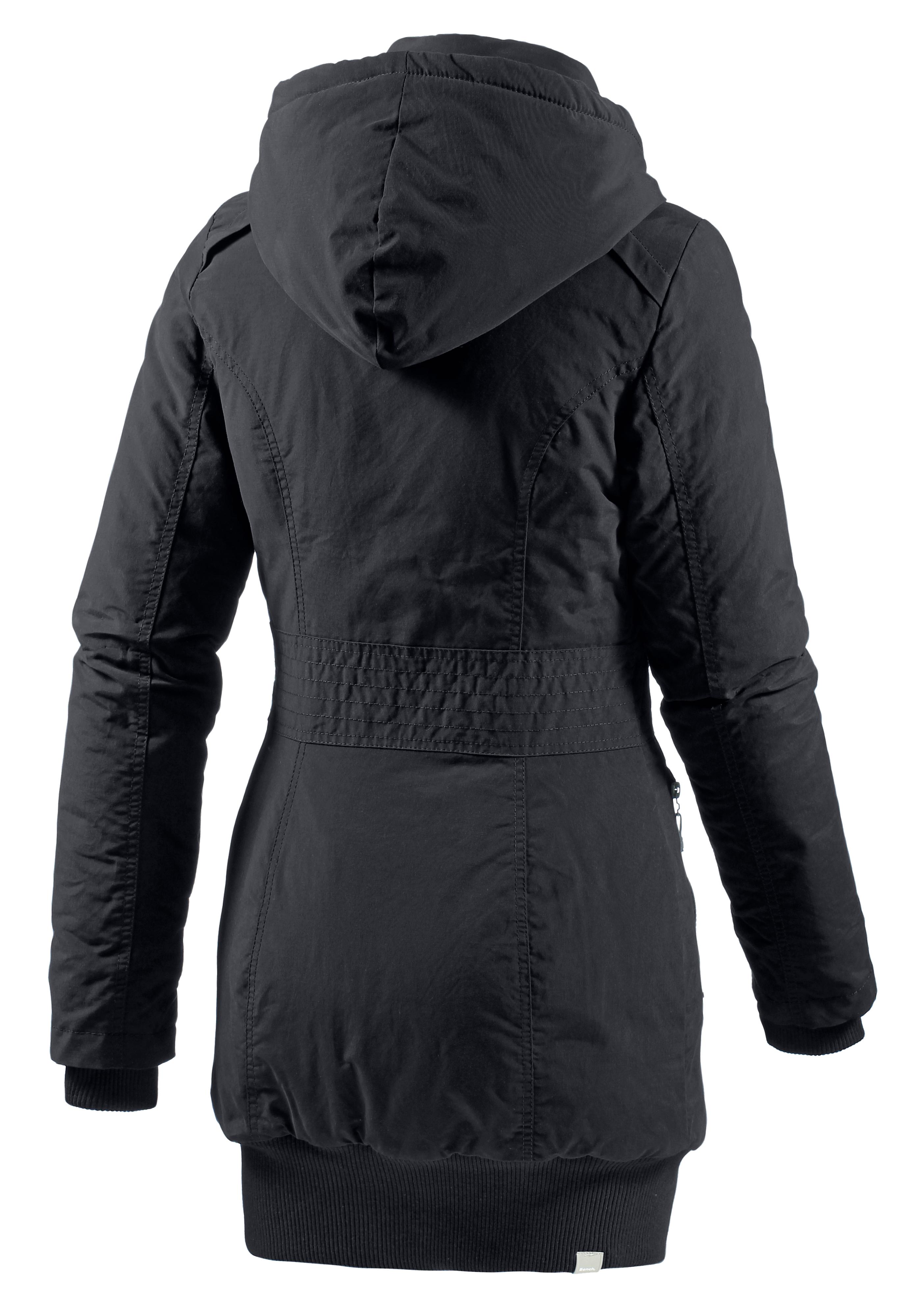Bench Razzer Ii B Parka Damen Schwarz Im Online Shop Von