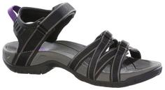 Rückansicht von Teva Tirra Outdoorsandalen Damen black-grey