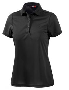 Maier Sports Ulrike Poloshirt Damen black