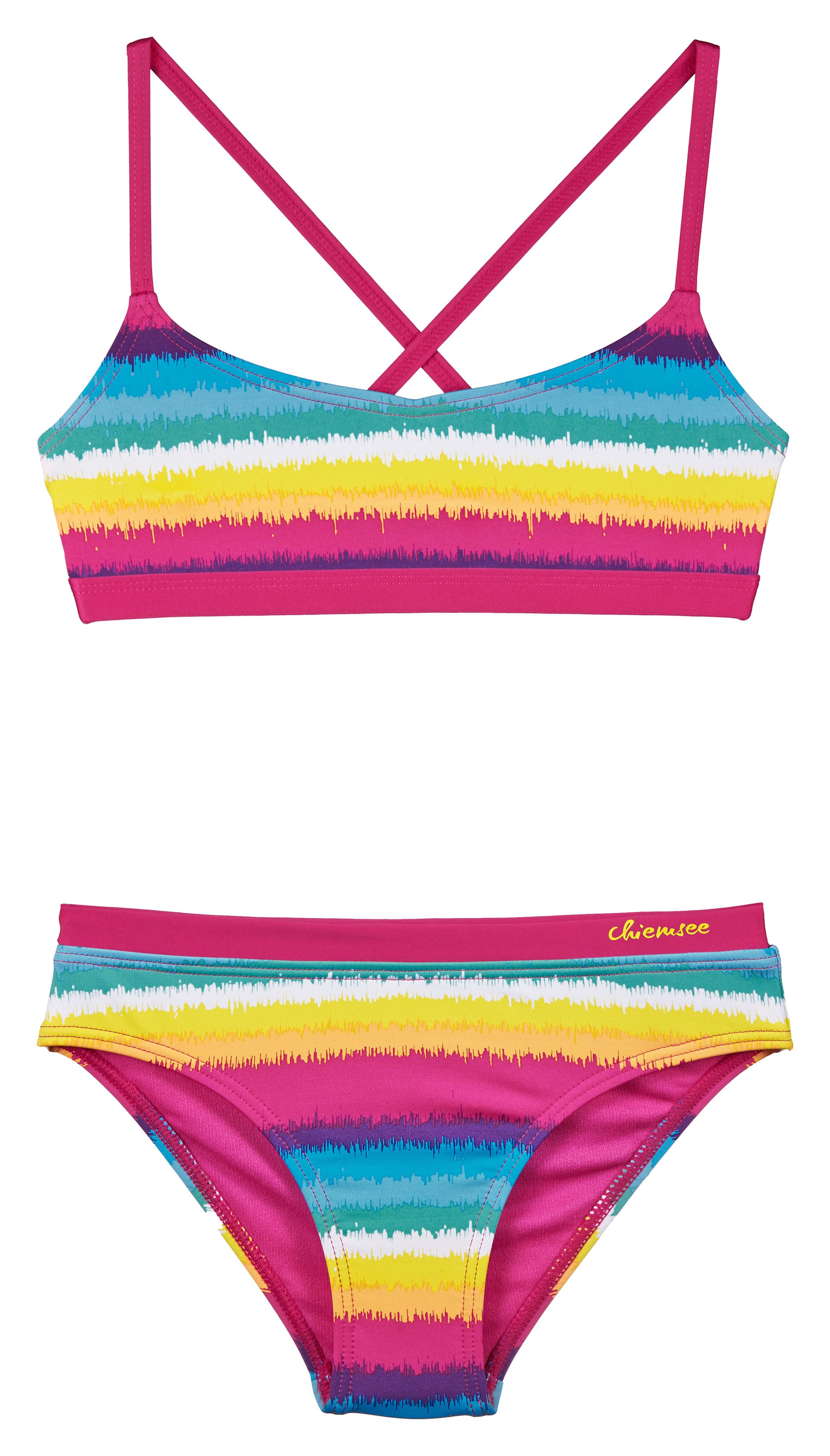 Chiemsee Bikini Set Madchen Hellblau Bunt Im Online Shop Von Sportscheck Kaufen