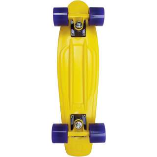 AREA Candyboard 22,5" Skateboard-Komplettset gelb-blau