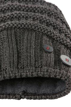 Rückansicht von Eisbär Merino CULLEN Beanie Damen anthrazit