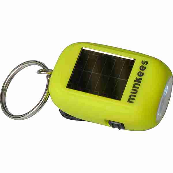 Munkees Mini Solar-Dynamo Taschenlampe Halogen