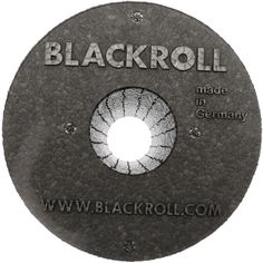 Rückansicht von BLACKROLL Standard Faszienrolle schwarz