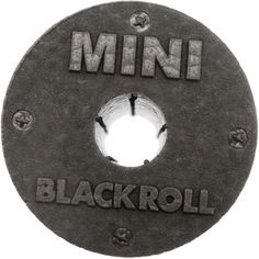 Rückansicht von BLACKROLL Mini Pilates Rolle schwarz