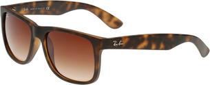 RAY-BAN Justin 0RB4165 Sonnenbrille rubber light havana