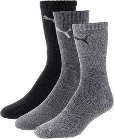 PUMA CREW SOCK 3P Freizeitsocken anthracite-grey