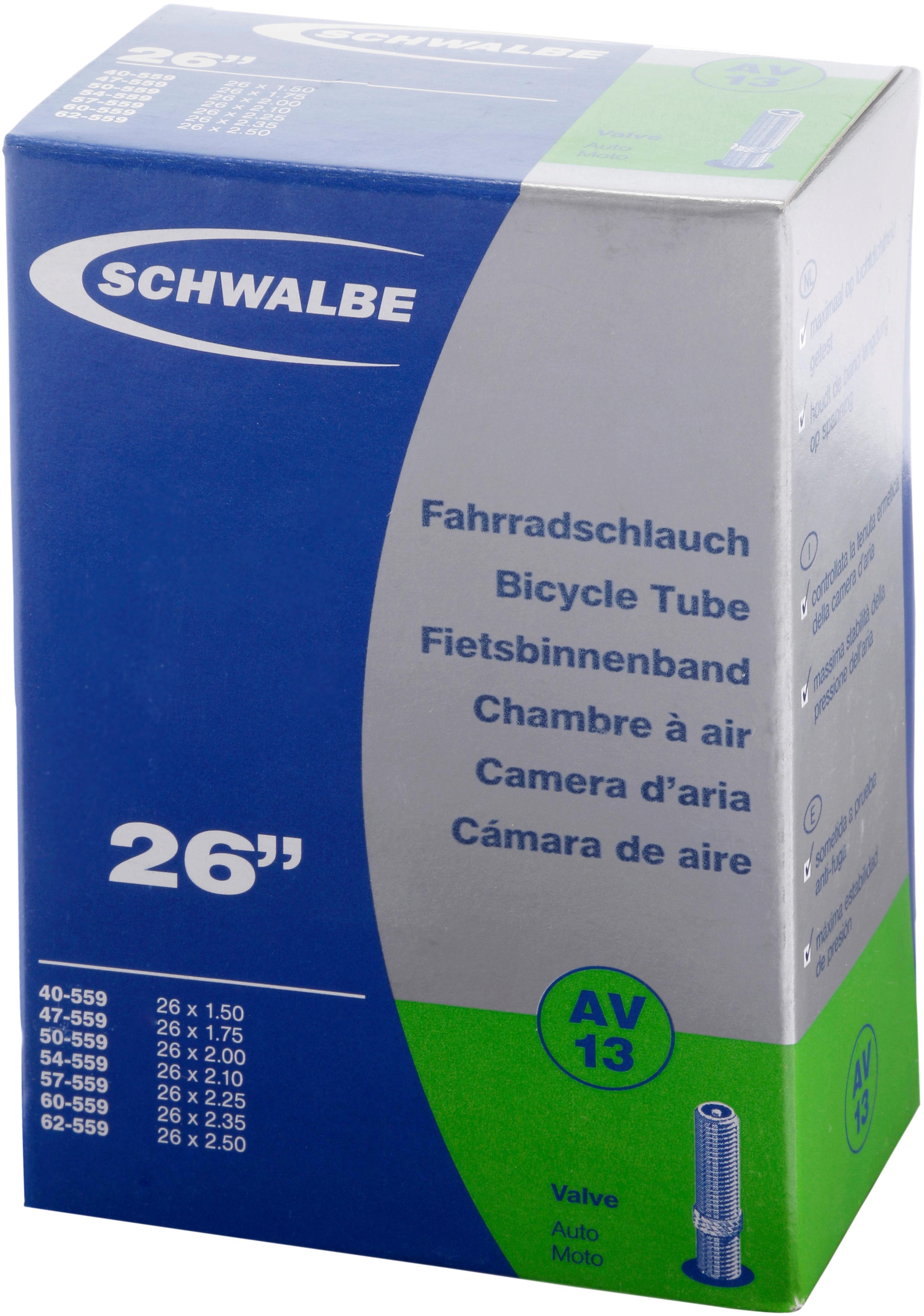 Image of Schwalbe AV 13, 26 Zoll Fahrradschlauch