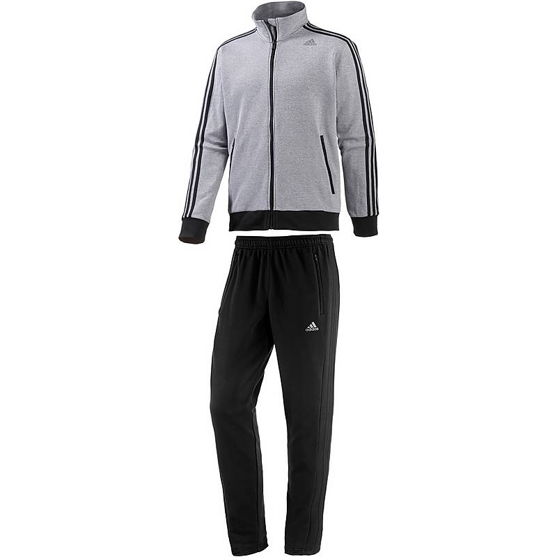 ADIDAS JOGGINGANZUG HERREN Grau ADIDAS JOGGINGANZUG HERREN Grau