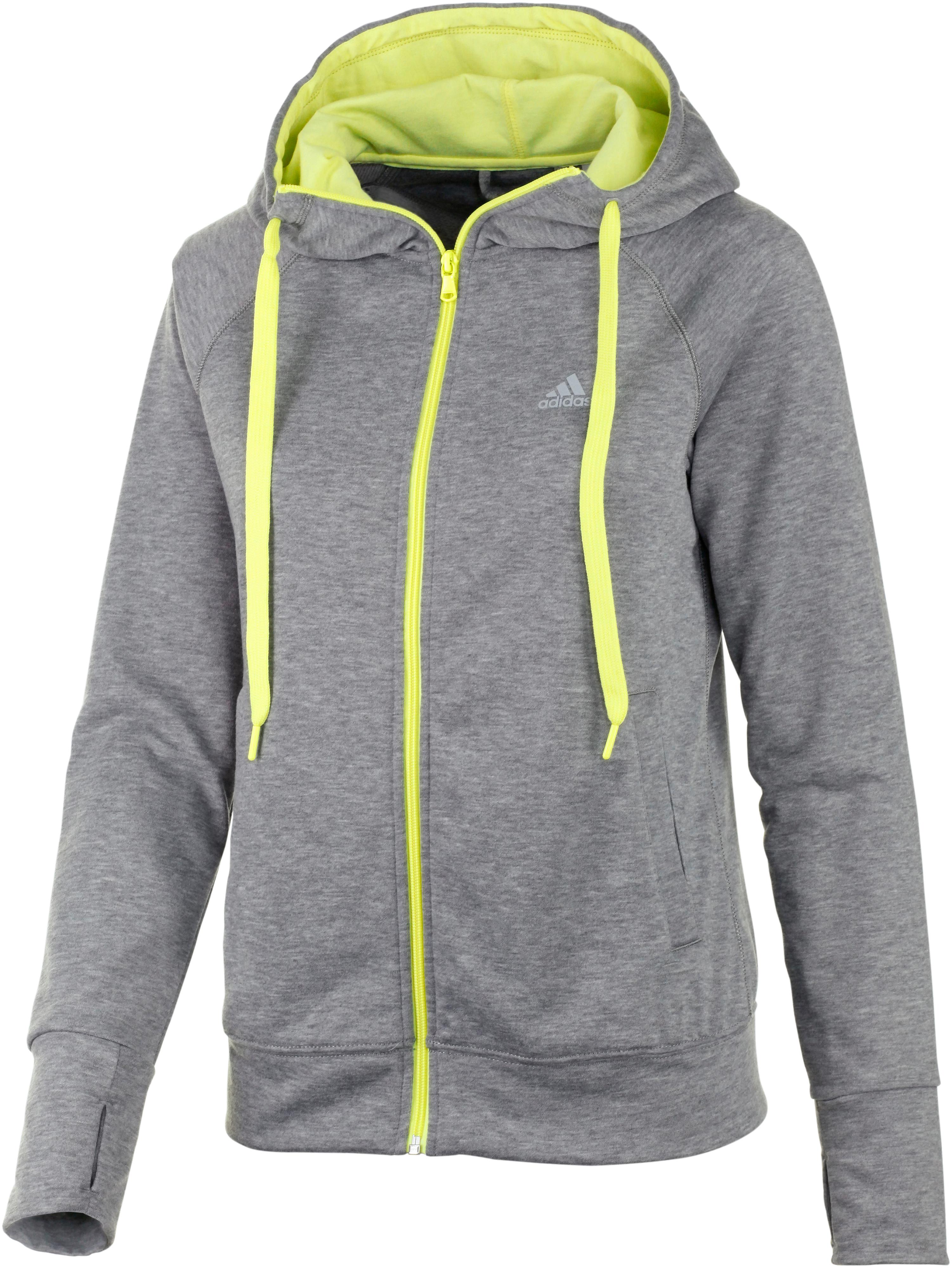 adidas sweatjacke damen grau
