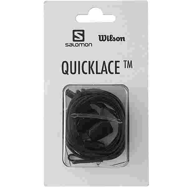 Salomon Quicklace Kit Schuhbänder schwarz