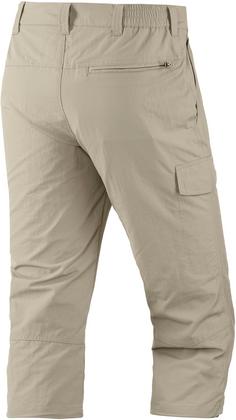 Rückansicht von Maier Sports Jens Capri Wanderhose Herren beige