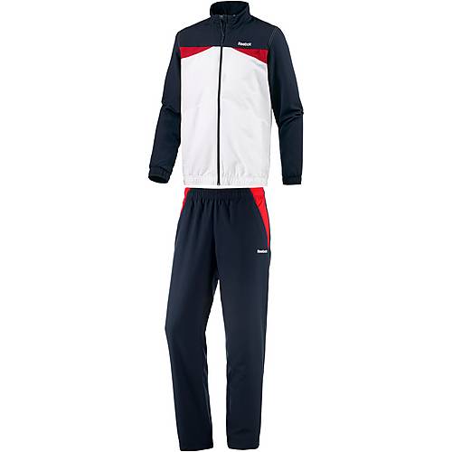 Reebok TS Woven Trainingsanzug Herren weißnavy im Online Shop von SportScheck kaufen Reebok TS Woven Trainingsanzug Herren weißnavy im Online Shop von SportScheck kaufen