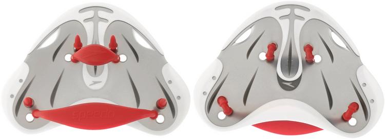 SPEEDO SPEEDO Biofuse Finger Paddle Schwimmpaddles - rot/grau - 0 | SportScheck