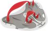 SPEEDO Biofuse Finger Paddle Schwimmpaddles - rot/grau