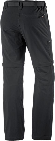 Rückansicht von Maier Sports Tajo 2 Zipphose Herren schwarz