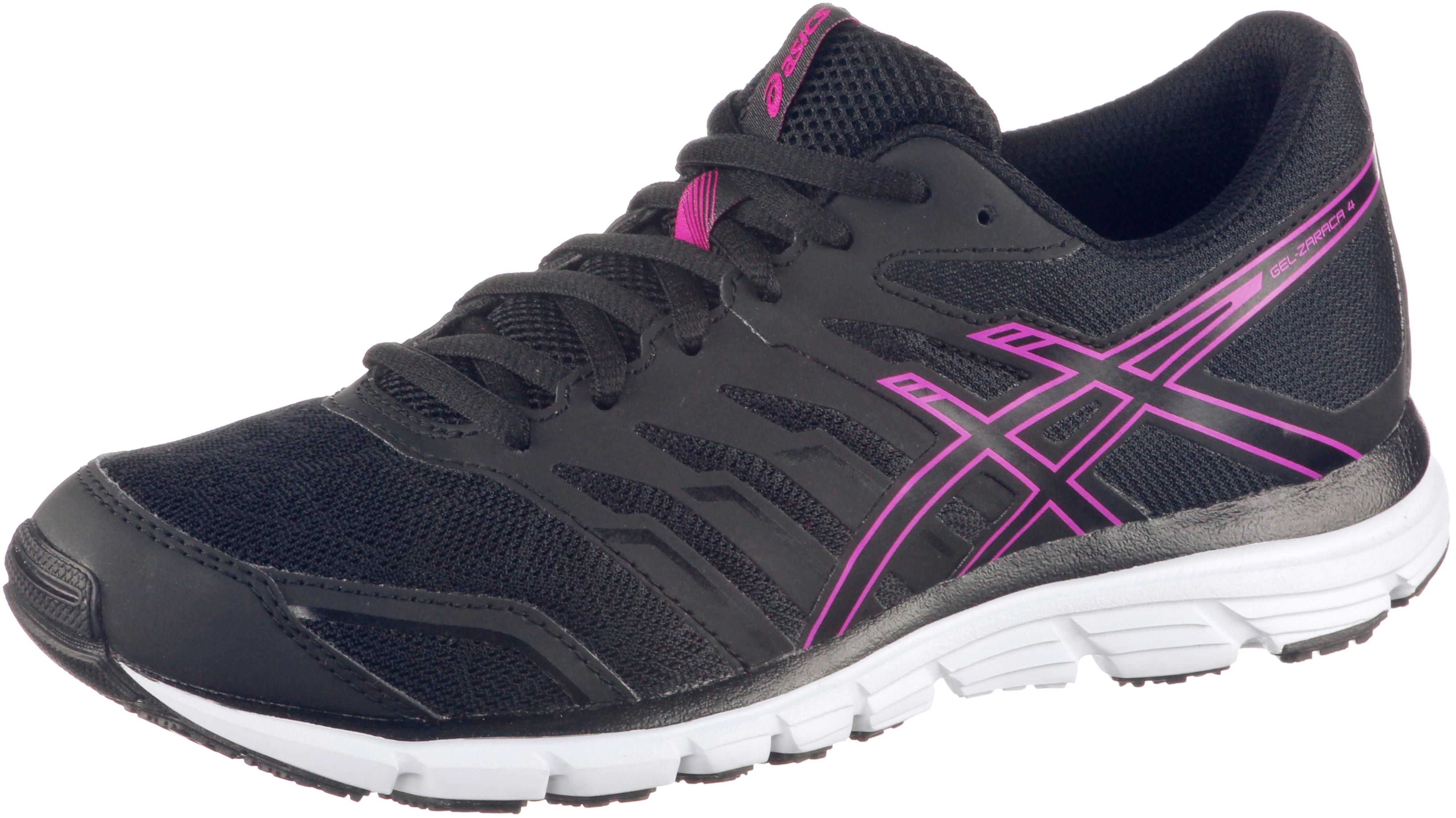 asics schwarz pink