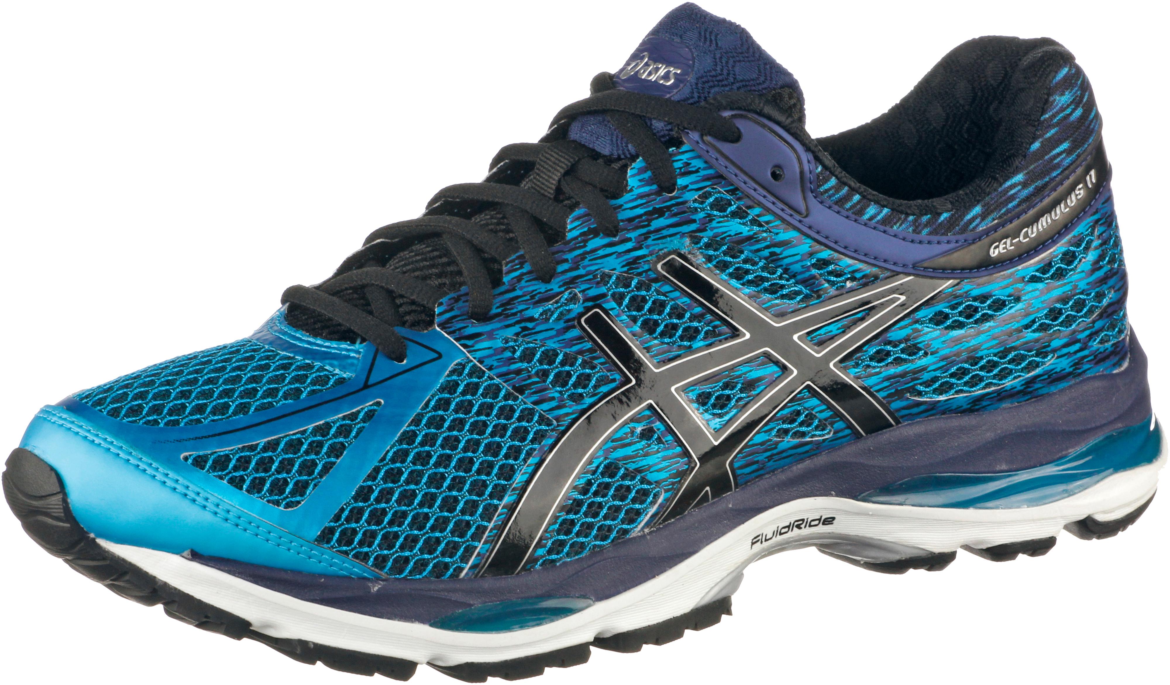 asics laufschuhe herren blau