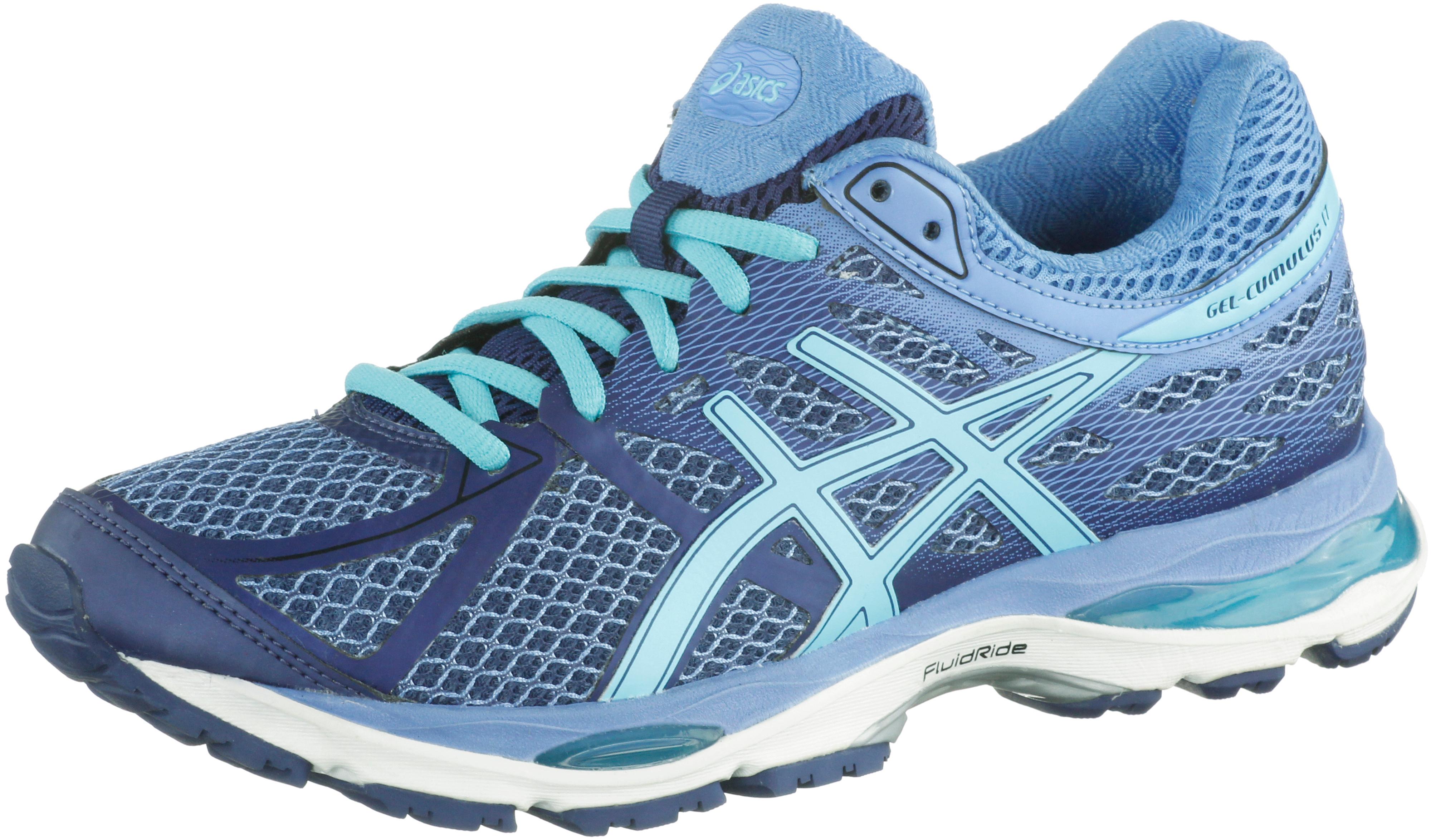 asics damen blau