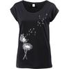 iriedaily Pusteblume T-Shirt Damen - black