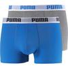 PUMA Unterhose Herren - graumelange-hellblau
