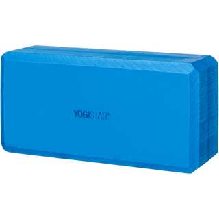 YOGISTAR.COM Basic Yoga Block blau