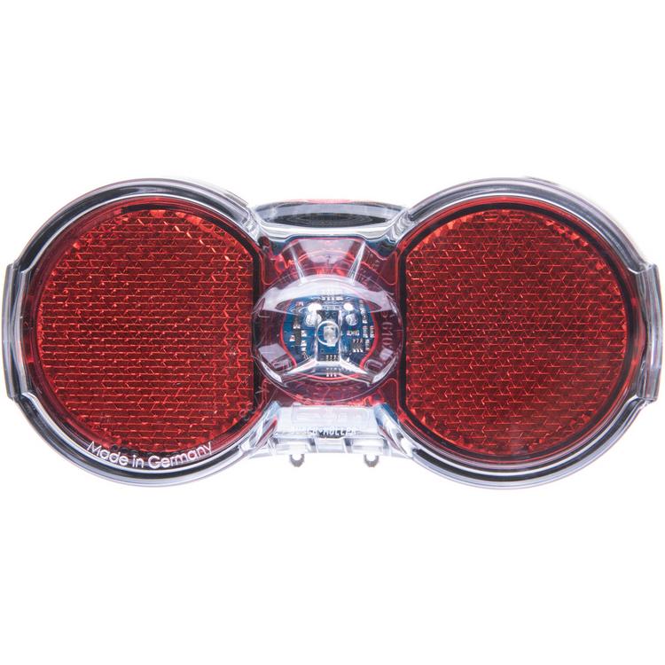 BUMM BUMM LED-Gep&auml;cktr. R&uuml;ckl. Toplight Flat plus Fahrradbeleuchtung - schwarz-rot - 0 | SportScheck