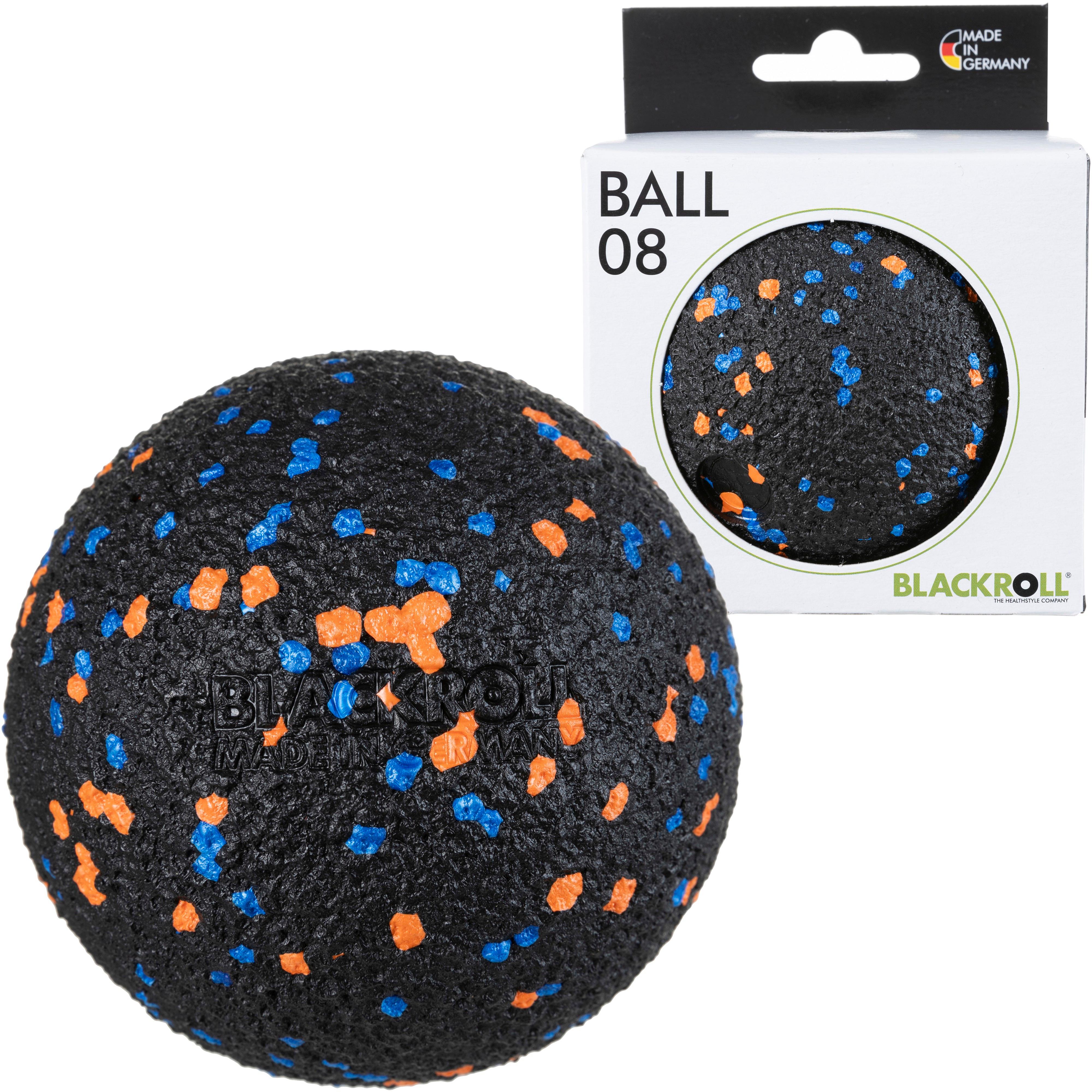 BLACKROLL Faszienball schwarz blau orange im Online Shop von