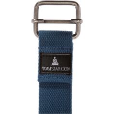 Rückansicht von YOGISTAR Medium Yogagurt navy blue