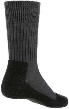 Rückansicht von Rohner original Wandersocken anthrazit