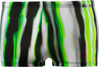 BRUNO BANANI Crazy Wave Kastenbadehose Herren gr&uuml;n/schwarz/wei&szlig;